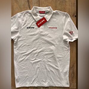 3/$90 NEW CCM Tacks Polo
